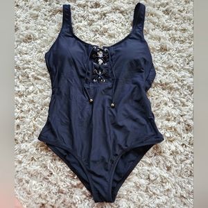 Mossimo-Target Brand Women's Swimsuit, Size Medium, Black